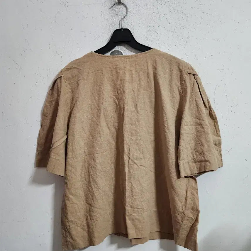 [BUNJANG] Moly Lace Collar Short Sleeve Blouse / moly 레이스 카라 반팔 블라우스