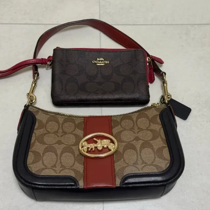 [BUNJANG] Coach Bag and Wallet Set / 코치 가방 + 지갑 세트 판매
