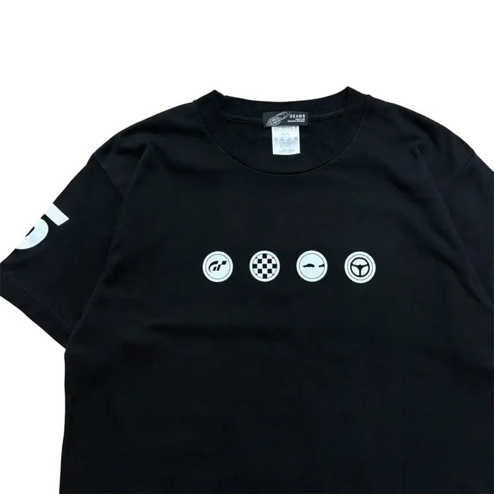 [BUNJANG] BEAMS x Gran Turismo Short Sleeve T-Shirt / 빔즈 x 그란 투리스모 반팔티