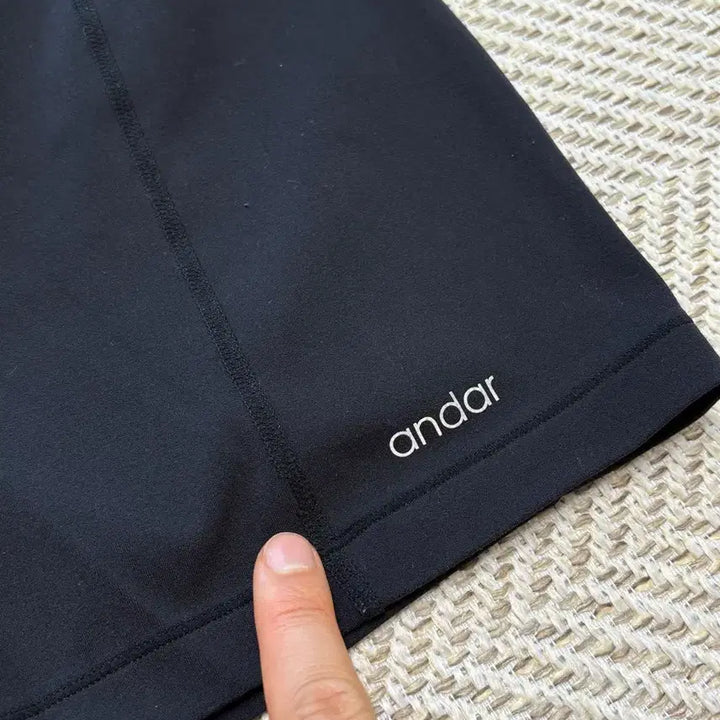 [BUNJANG] Andar Air Cooling 3-Quarter Bike Shorts / 안다르 에어쿨링 3부 블랙 안다르레깅스 바이크팬츠 바이크쇼츠