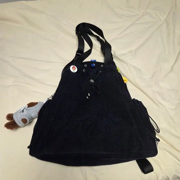 [BUNJANG] Jav Two-Way Tote Backpack Navy / 자브 투웨이 토트 백팩 네이비