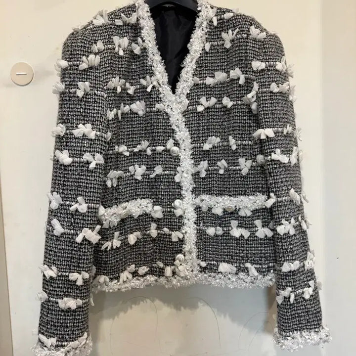 [BUNJANG] Langer Tweed Jacket / Langer 랑거 트위드 자켓