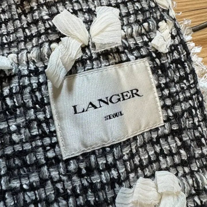 [BUNJANG] Langer Tweed Jacket / Langer 랑거 트위드 자켓