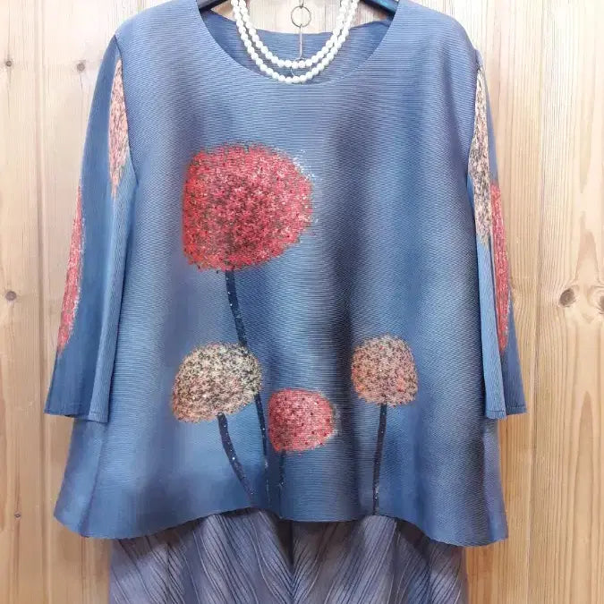 [BUNJANG] Elegant Pleated Blouse / * 멋스런 플리츠 블라우스 (새상품)*