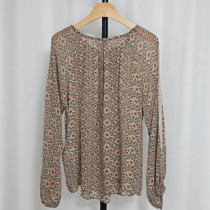 [BUNJANG] Vanessa Bruno Athe Sheer Pattern Blouse / 바네사브루노아떼 시스루 패턴블라우스