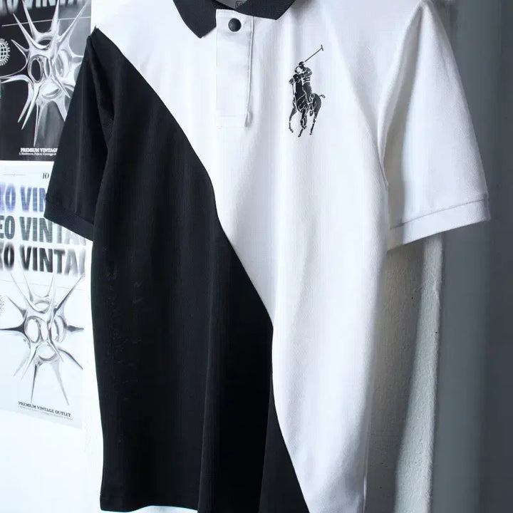 [BUNJANG] Polo Ralph Lauren Big Pony Functional Short Sleeve Polo Shirt / W(S) 폴로 랄프로렌 반팔 카라 티셔츠 기능성 빅포니-76CB
