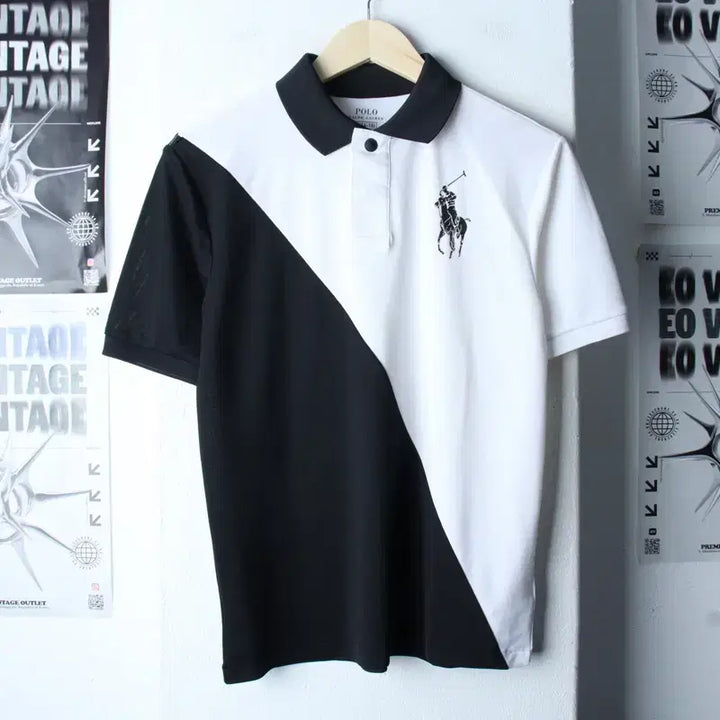 [BUNJANG] Polo Ralph Lauren Big Pony Functional Short Sleeve Polo Shirt / W(S) 폴로 랄프로렌 반팔 카라 티셔츠 기능성 빅포니-76CB