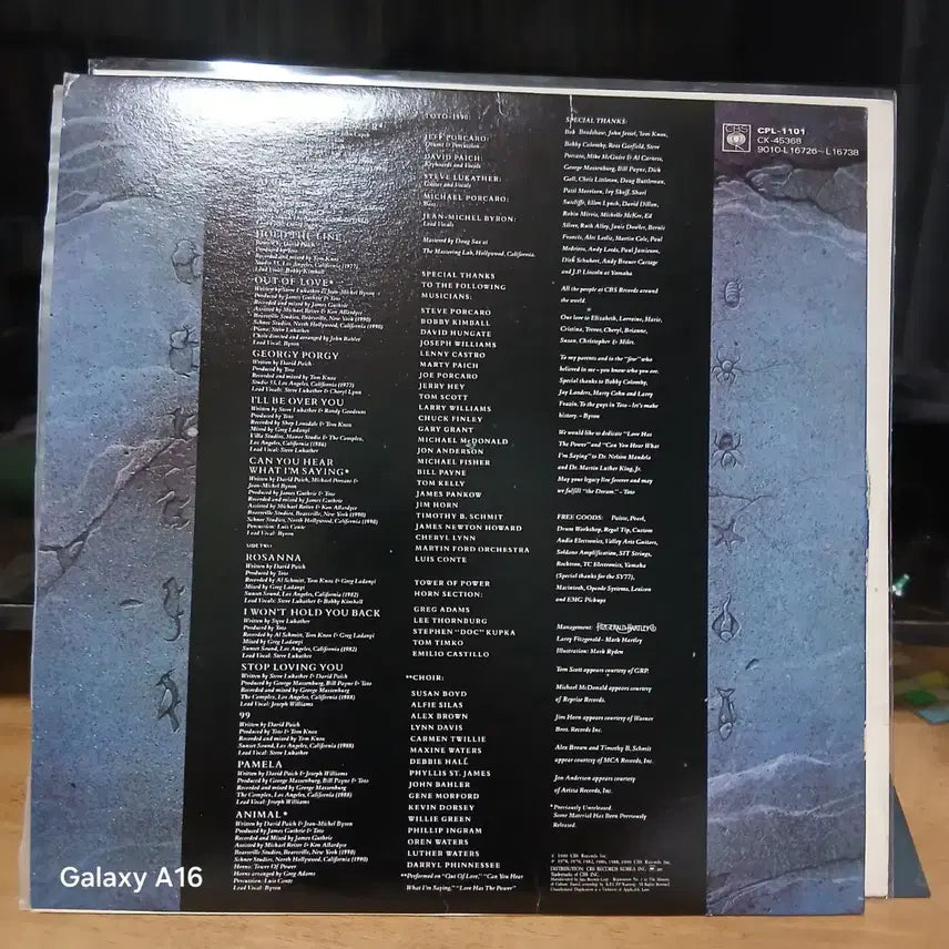 [BUNJANG] Toto 1977-1990 Greatest Hits LP / LP ToTo