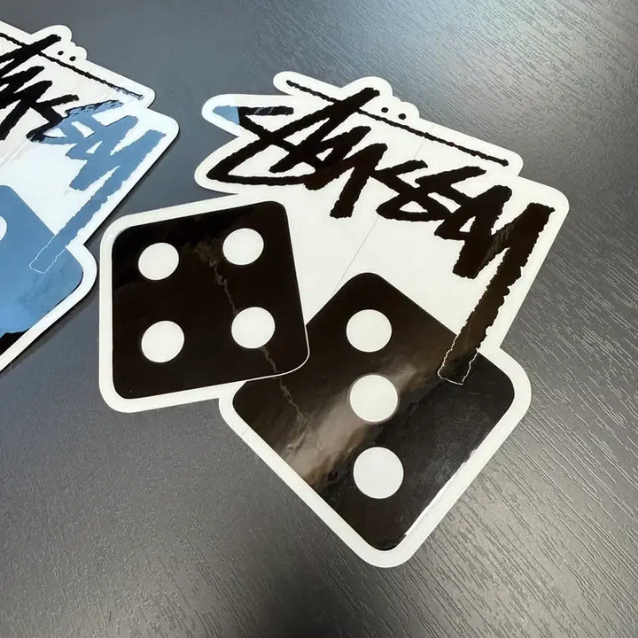 [BUNJANG] Stussy Dice Sticker 2-Piece Bundle / STUSSY 스투시 다이스 스티커 2장 일괄