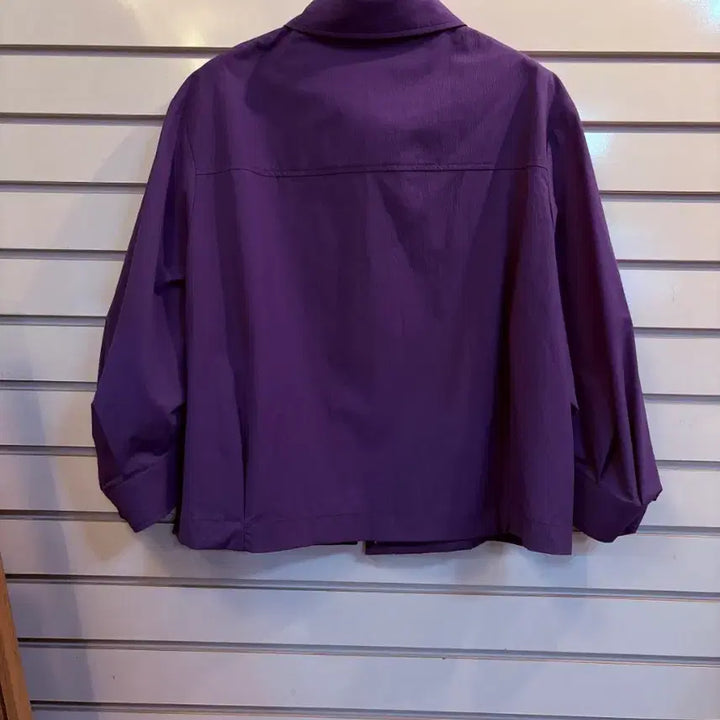[BUNJANG] Zishen Purple Oversized Fit Shirt / zishen 퍼플 셔츠