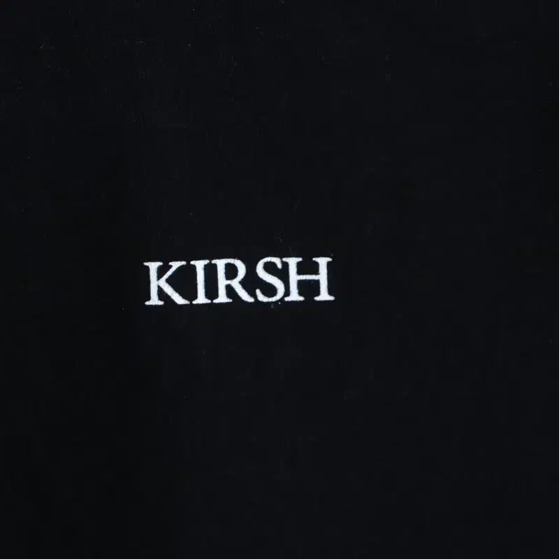 [BUNJANG] Kirsh Lettering Crop T-Shirt Black / W(S-M) 키르시 반팔 티셔츠 레터링 크롭 블랙 키치-76D3
