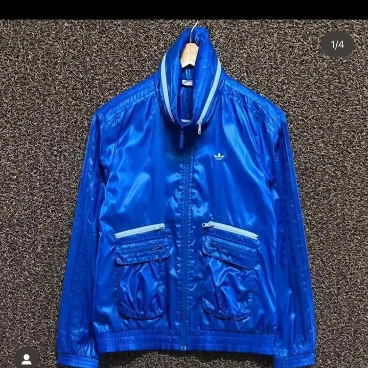 [BUNJANG] Adidas Firebird Windbreaker Jacket L / 아디다스 파이어버드 바람막이 L