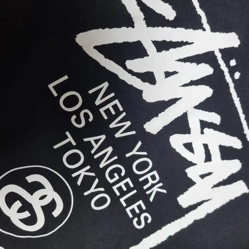 [BUNJANG] Stussy World Tour T-Shirt Black / 스투시 월드투어 반팔 티셔츠 블랙