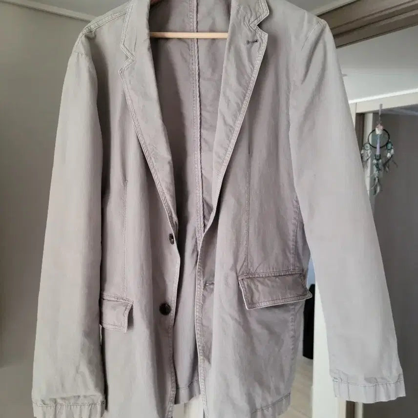 [BUNJANG] Series Cotton Linen Blend Casual Jacket / 시리즈 자켓