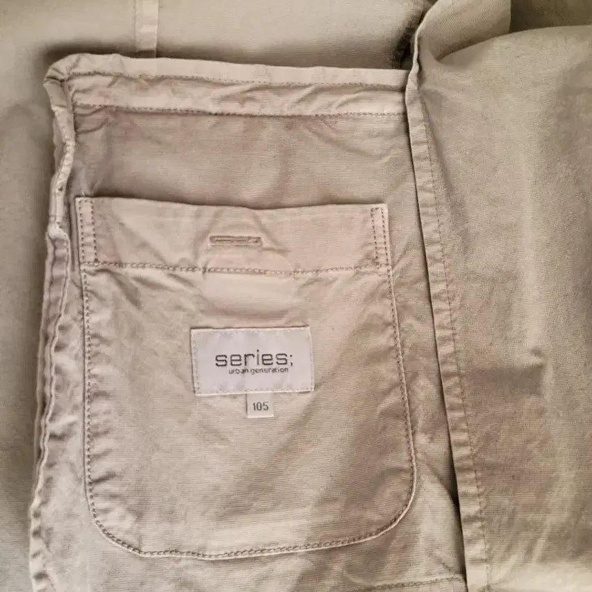 [BUNJANG] Series Cotton Linen Blend Casual Jacket / 시리즈 자켓