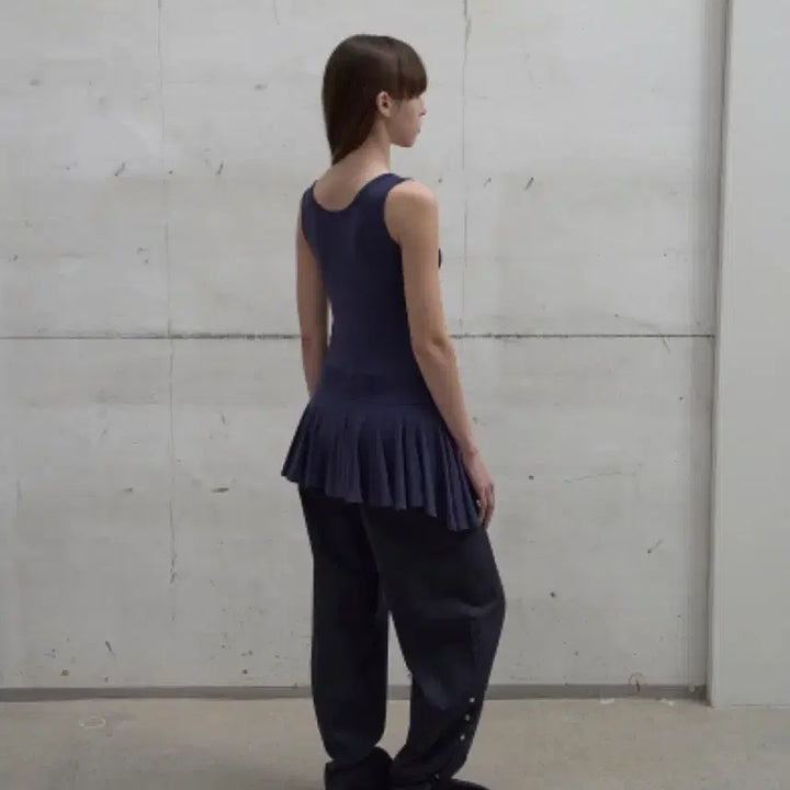 [BUNJANG] LCDC Sleeve Top Dress Navy S / lcdc 슬리브 탑 원피스 네이비 S