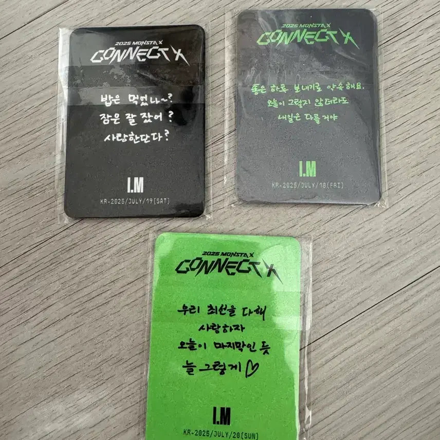 [BUNJANG] MONSTA X CONNECTX Concert Monbebe Only Photocard Bundle Set / 몬스타엑스 CONNECTX 커넥트엑스 콘서트 몬베베온리 포카 일괄