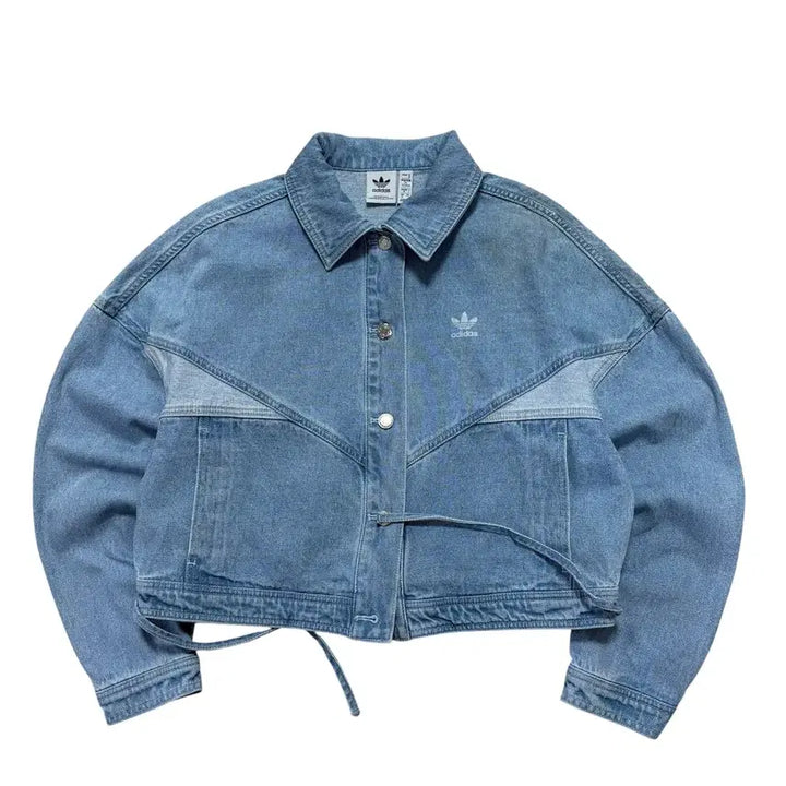 [SOLD OUT] 아디다스 빅프린팅 연청 데님자켓