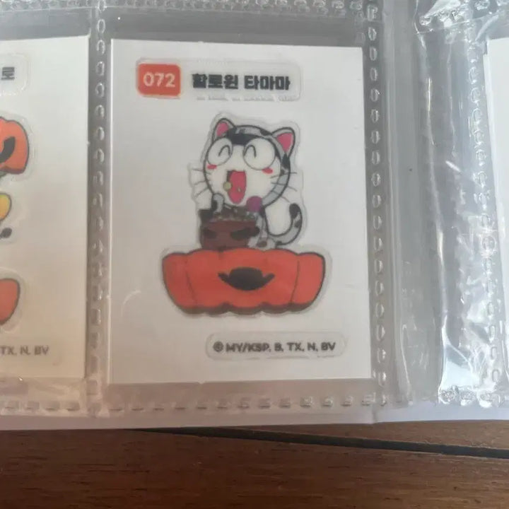 [BUNJANG] ENHYPEN Yang Jungwon Tamama Cat Ppobbi / 고양이 타마마 띠부씰 엔하이픈 양정원
