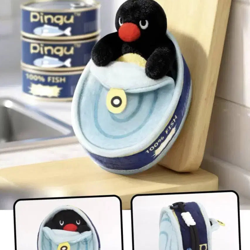 [BUNJANG] Pingu Hide-and-Seek Keychain Set (3 Types) / (미사용 세트) 핑구 숨바꼭질 키링 3종 세트