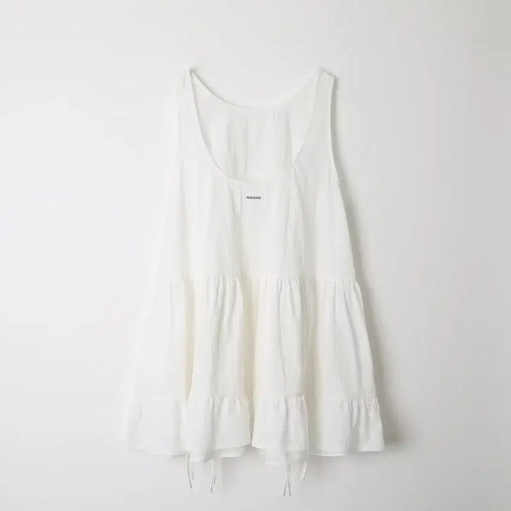 [BUNJANG] Levar Low Tiered Sleeveless Dress / (새상품)르바 로우 티어드 슬리브리스 드레스