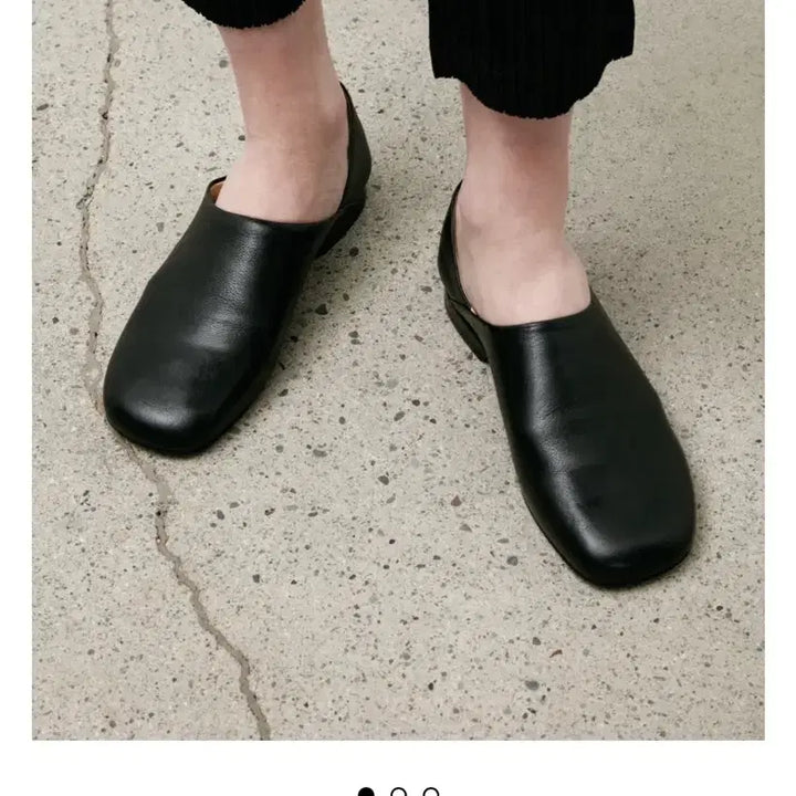 [BUNJANG] Lemaire Leather Slide Slippers / 르메르 슬리퍼 블랙 40