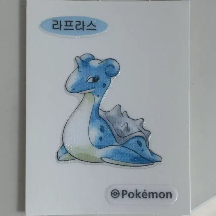 [BUNJANG] 30th Anniversary Special "Sticker" - Lapras / 30주년 스페셜 띠부씰 라프라스