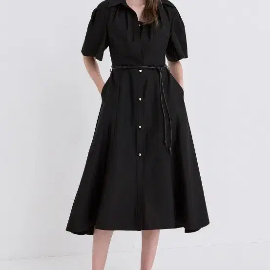 [BUNJANG] Obzee One-Piece Dress Black / (새상품) 한섬 오브제 원피스 오즈세컨 마인 시스템 sjsj 타임 듀엘