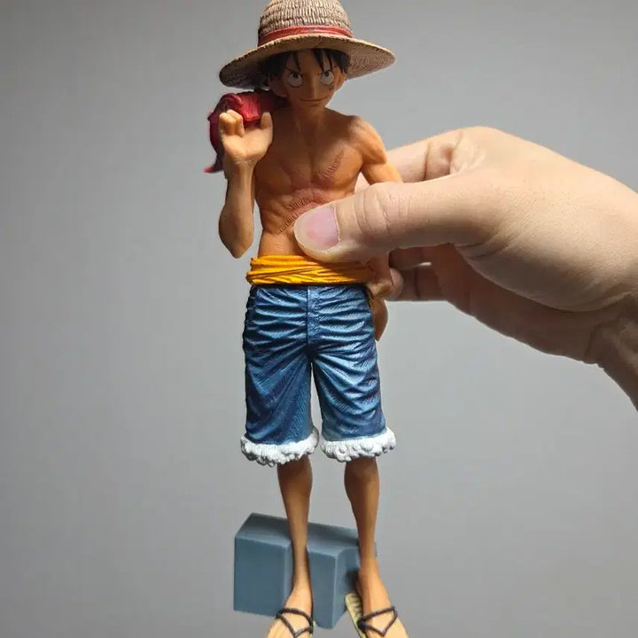 [BUNJANG] One Piece Luffy Straw Hat Figure / 원피스 루피 피규어 밀짚모자