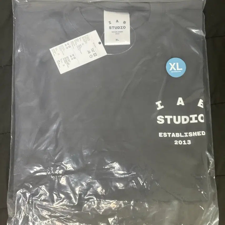 [BUNJANG] IAB Studio Half Sleeve T-Shirt Charcoal XL / 아이앱스튜디오(iab) 반팔 티셔츠 XL 차콜