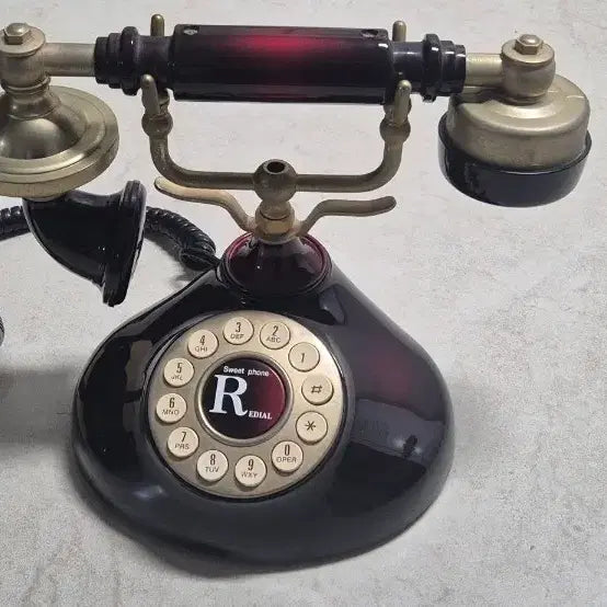 [BUNJANG] Retro Rotary Dial Telephone Interior Decor / 엔틱 전화기 다이얼식 인테리어 소품