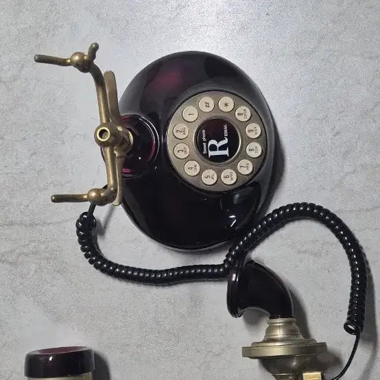 [BUNJANG] Retro Rotary Dial Telephone Interior Decor / 엔틱 전화기 다이얼식 인테리어 소품