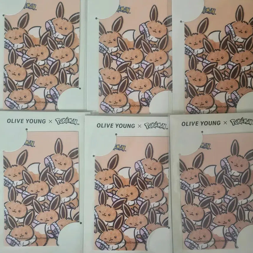 [BUNJANG] Delight Shake Eevee Card Sticker / 올리브영 딜라이트 쉐이크 포켓몬 이브이 카드 스티커