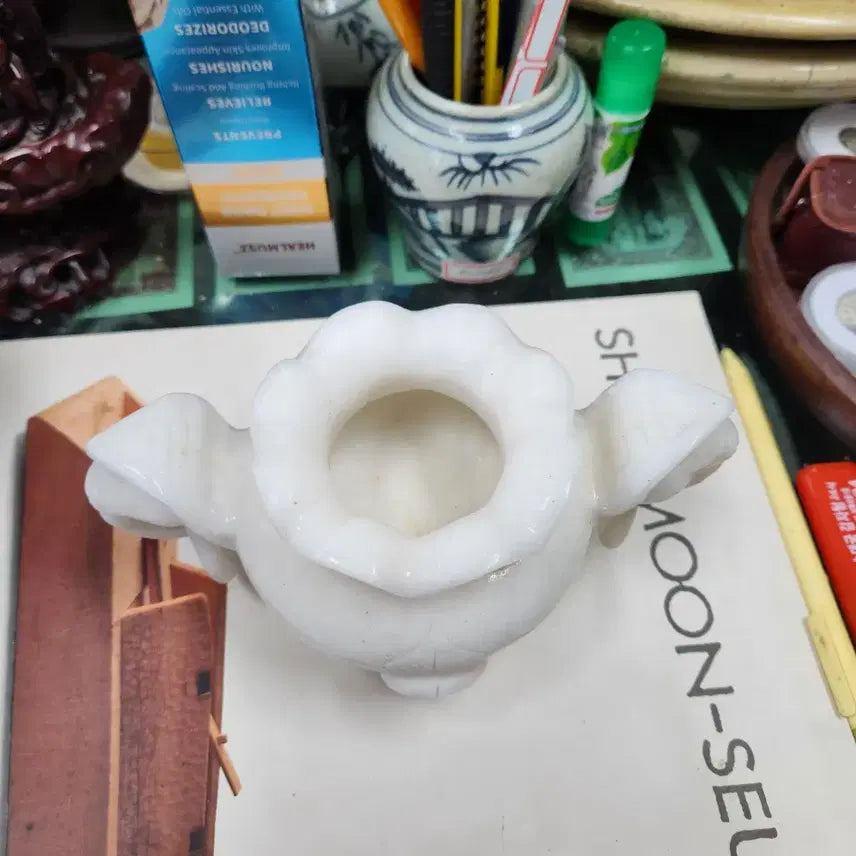 [BUNJANG] White Jade Incense Burner / 백옥 향로