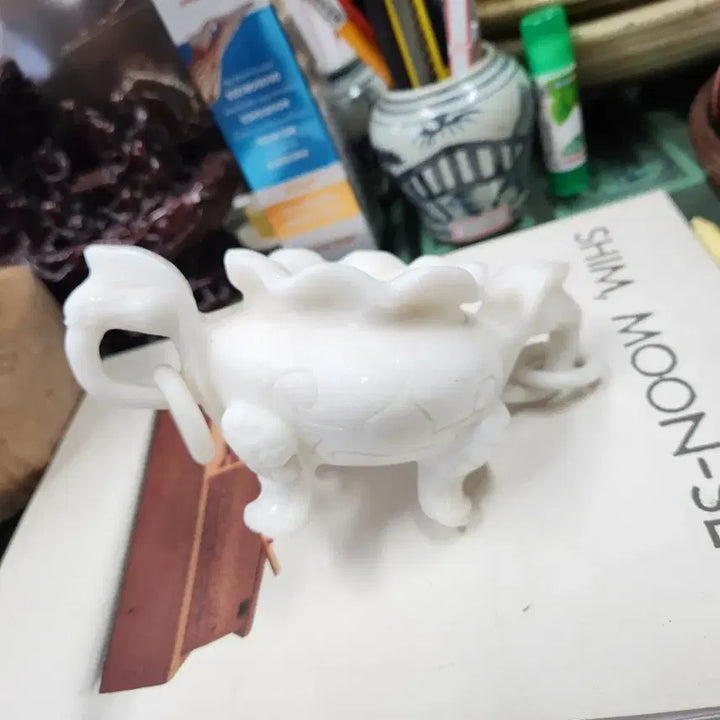 [BUNJANG] White Jade Incense Burner / 백옥 향로