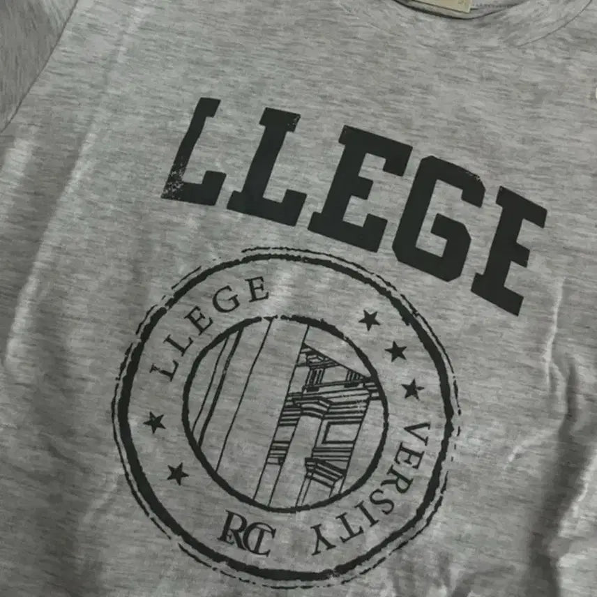 [SOLD OUT] 렉토 llege 반팔티셔츠 (네이비, 그레이)