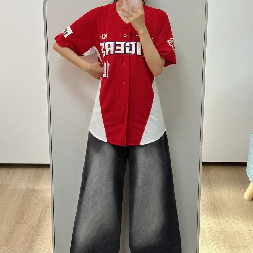 [BUNJANG] Kia Tigers Majestic Kim Joo-chan Authentic Away Jersey Size M / 기아타이거즈 마제스틱 김주찬 마킹 어센틱 원정 유니폼