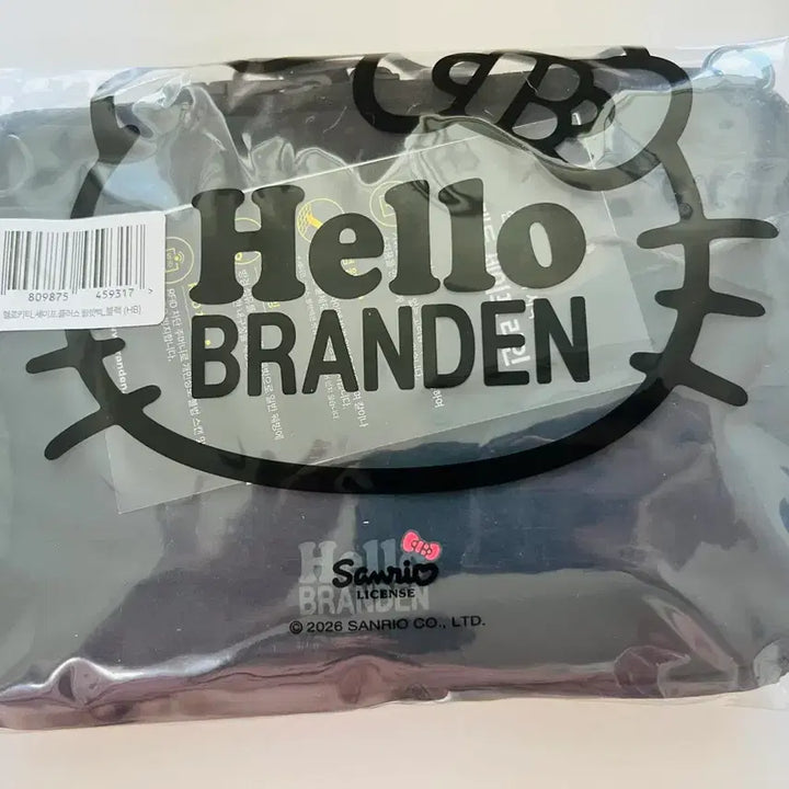 [BUNJANG] Brandon x Hello Kitty Wallet Bag Black / 브랜든 키티 윌렛백 블랙 (현물) 판매합니다