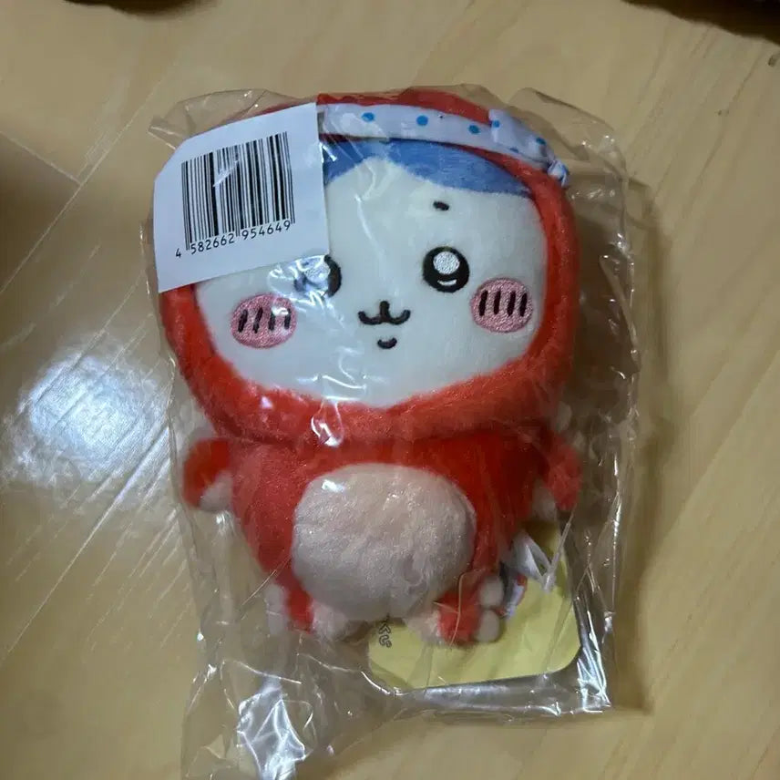 [BUNJANG] Chiikawa Octopus Takoyaki Hachiware Plush Mascot / 문어 타코야끼 하치와레 인형 마스코트 치이카와