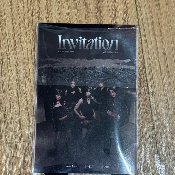 [BUNJANG] LE SSERAFIM Kim Chaewon VR Concert POB Photocard / 르세라핌 vr콘서트 특전 김채원 포토카드