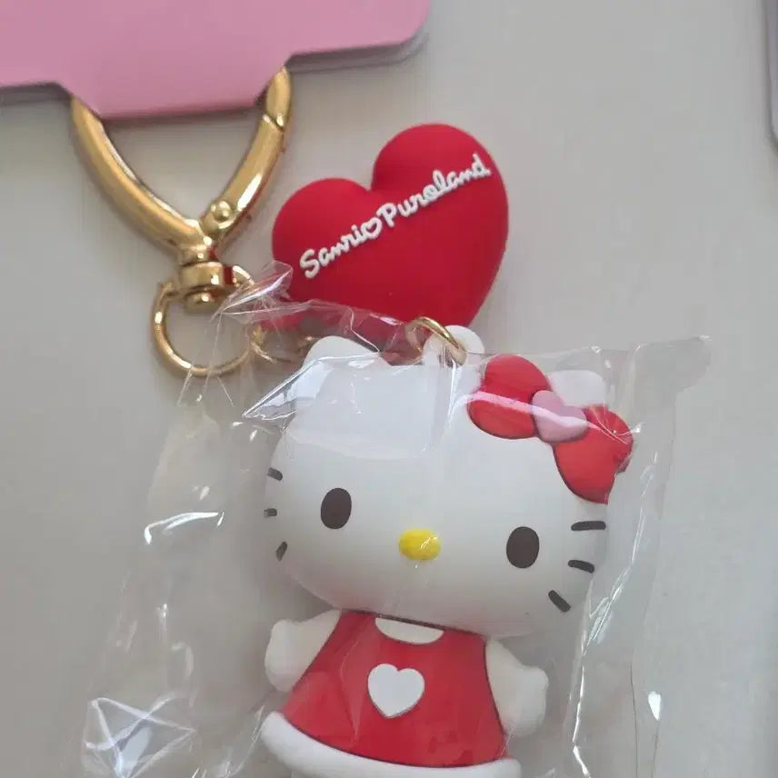 [BUNJANG] Sanrio Puyo Land Hello Kitty Hangyodon Keychain / 퓨로랜드 키티 한교동 키링