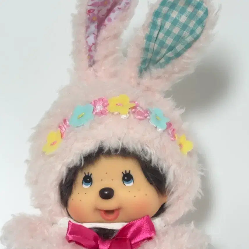 [BUNJANG] Vintage Monchhichi Rabbit / 고전 토끼 몬치치 [택포가격]