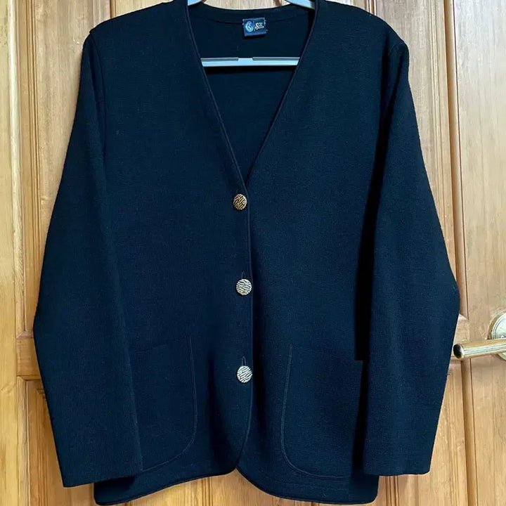 [BUNJANG] Vintage Shoulder Pad Cardigan / 숄더패드 가디건 프랑스구매
