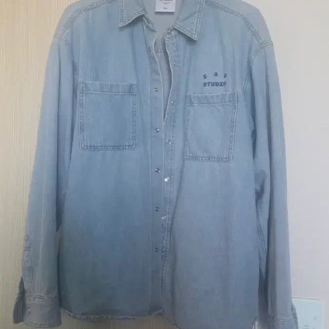 [BUNJANG] IAB STUDIO Denim Shirt XXL / IAB STUDIO 아이앱 스튜디오 데님 셔츠 XXL