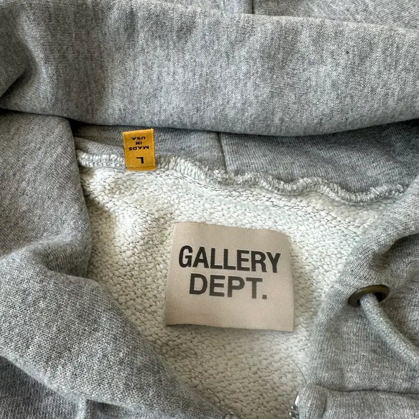 [SOLD OUT] 갤러리 디파트먼트 후드 집업 그레이 L