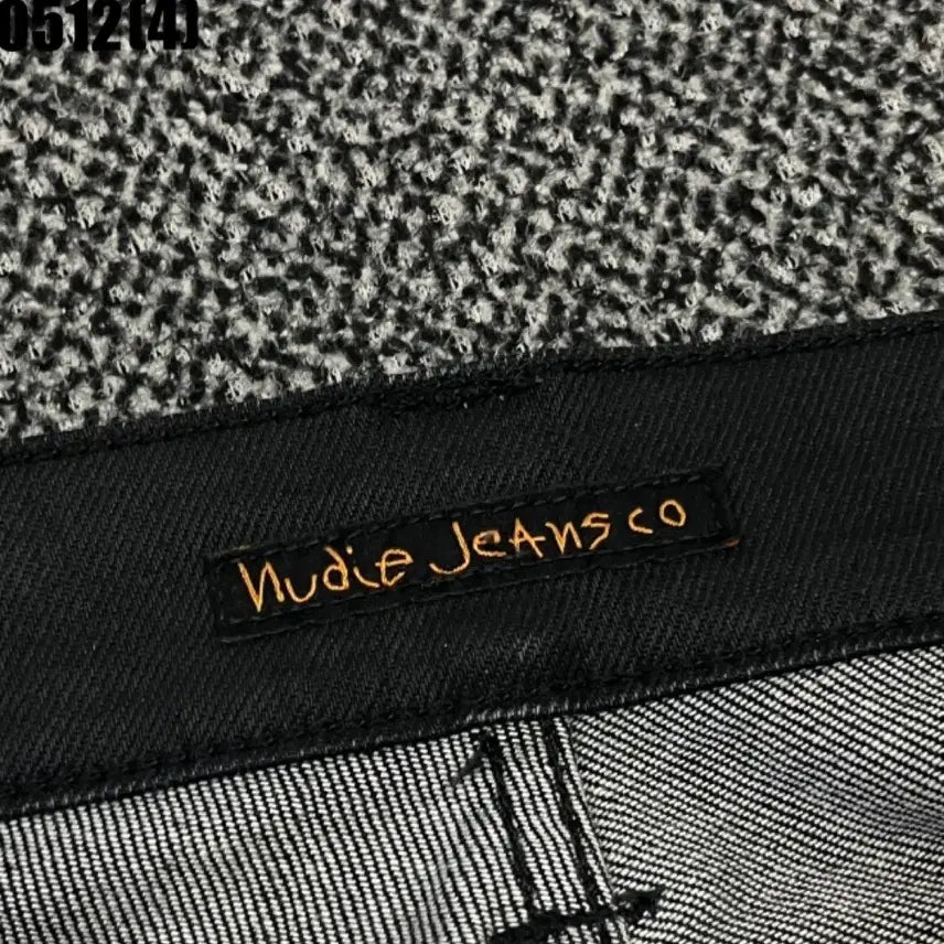 [BUNJANG] Nudie Jeans Black Denim Pants W31/L32 / 누디진 블랙 데님 팬츠 W31/L32 | 0512