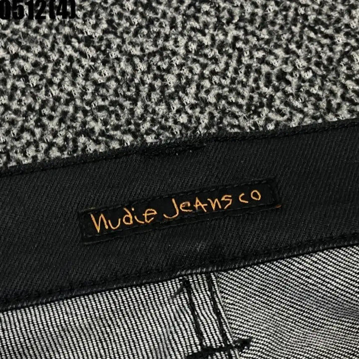 [BUNJANG] Nudie Jeans Black Denim Pants W31/L32 / 누디진 블랙 데님 팬츠 W31/L32 | 0512