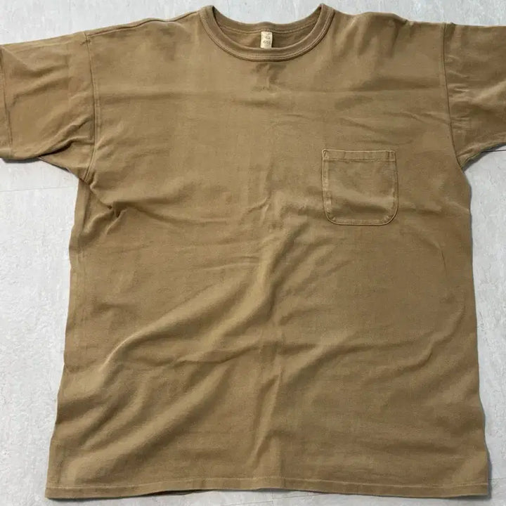[BUNJANG] Taiga Takahashi LOT 601 Camel T-Shirt / 타이가 타카하시 LOT 601 티셔츠 카멜