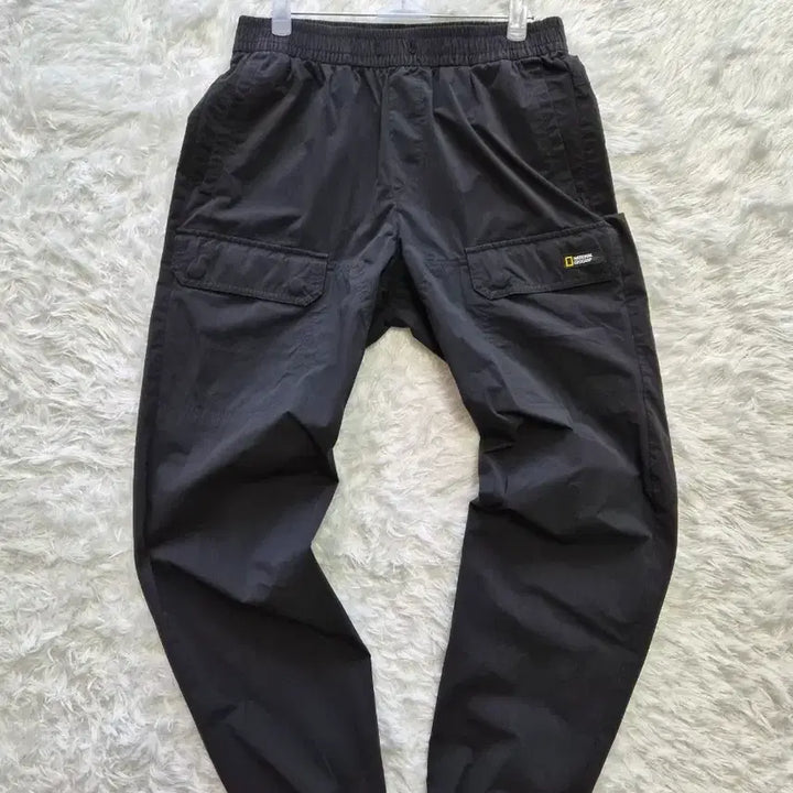 [BUNJANG] National Geographic Black Jogger Pants Size 27-28 / 내셔널지오그래픽 블랙 조거팬츠 27~28