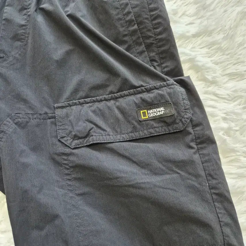 [BUNJANG] National Geographic Black Jogger Pants Size 27-28 / 내셔널지오그래픽 블랙 조거팬츠 27~28